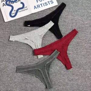 Cotton Thongs Panties